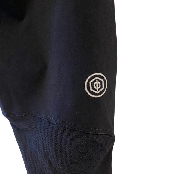Isachi Athleisure Italy Capri Pants Black Womens Size Medium - Picture 7 of 9